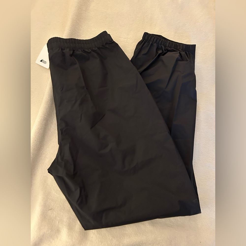 MEC Black Women's Aquanator Rain Pants